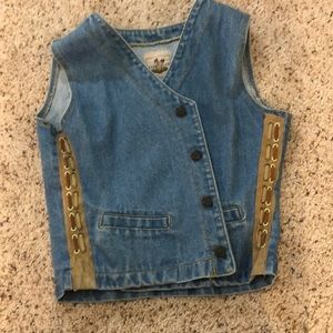 Denim vest